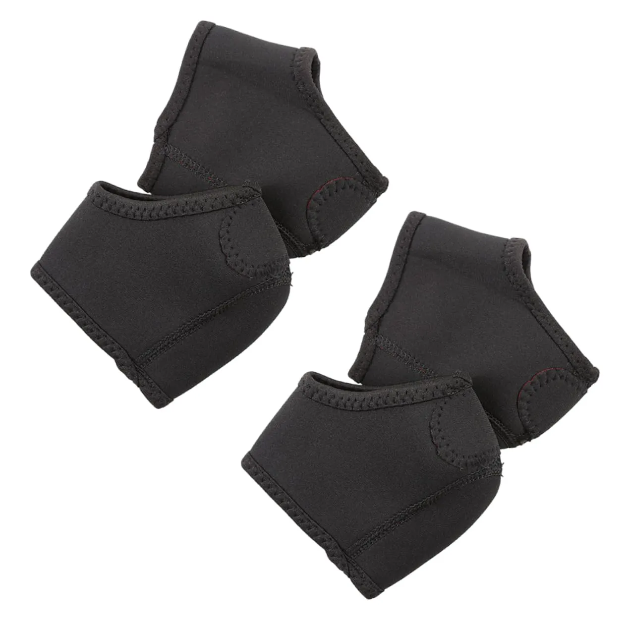 2Pairs Comfortable Ankle Covers Protective Heel Supports for Adults Enhanced Sewing Non Skid Design Suitable for Boots Sneakers Casual Shoes Reduces Pressure and Vibration