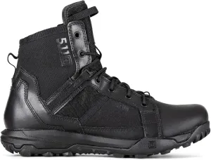 5.11 Tactical Men’s A/T All-Terrain 6-Inch Side Zip Boots, Full-Length Side Zipper, Water Resistant Upper, Style 12439