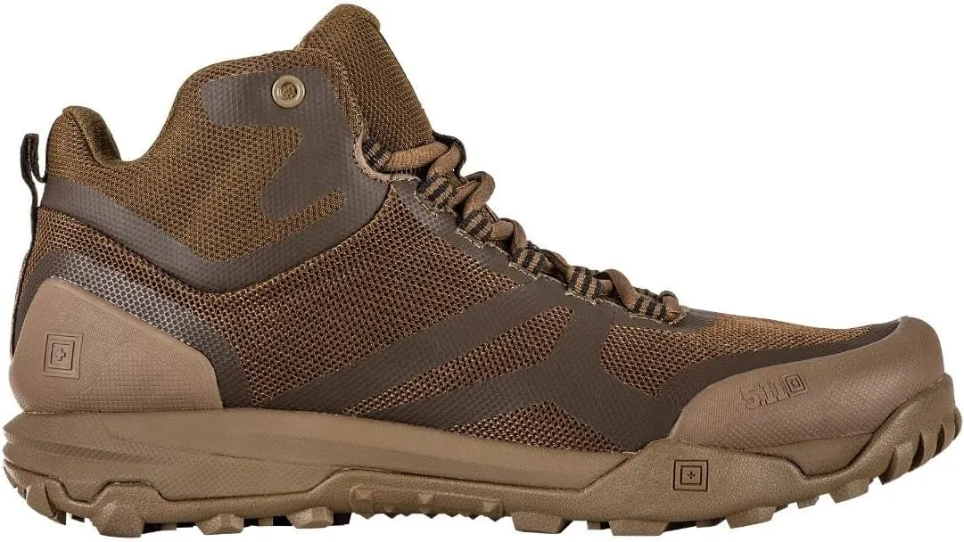 5.11 Tactical Work Shoes for Men, All-Terrain Mid-Boots for Patrol, Hiking, Outdoors, Regular or Wide Width, Style 12430