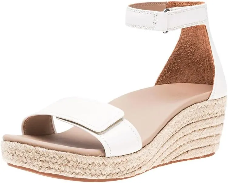ABEO Riviera Ankle Sandals For Women | Arch Support Sandals Women's | Wedge Sandals For Women | Built-In Orthotic Insole