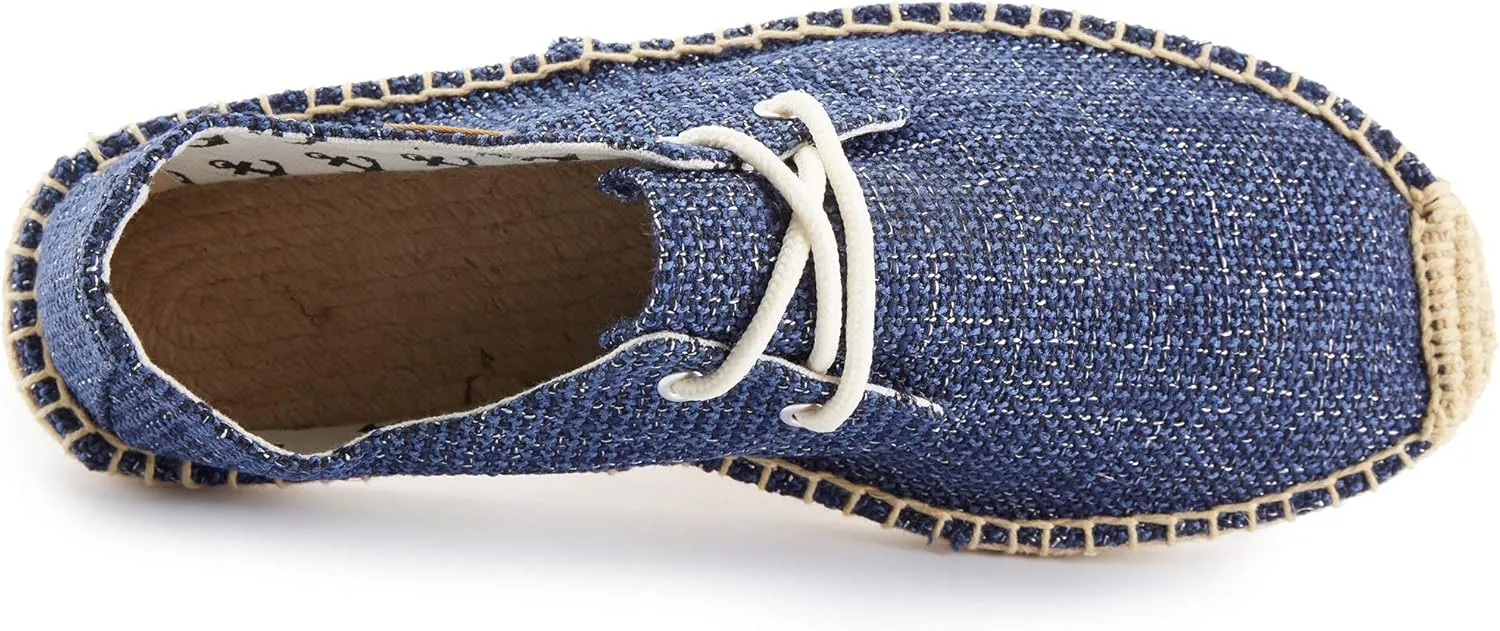 Alexis Leroy Lace Up Unisex Adults Espadrilles…