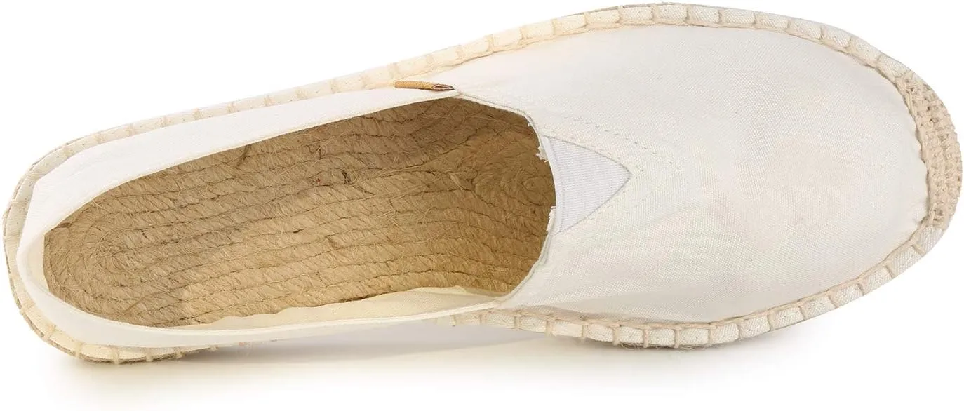 Alexis Leroy Men's Fashion Casual Canvas Slip on Flat Espadrilles