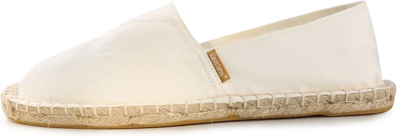 Alexis Leroy Men's Fashion Casual Canvas Slip on Flat Espadrilles