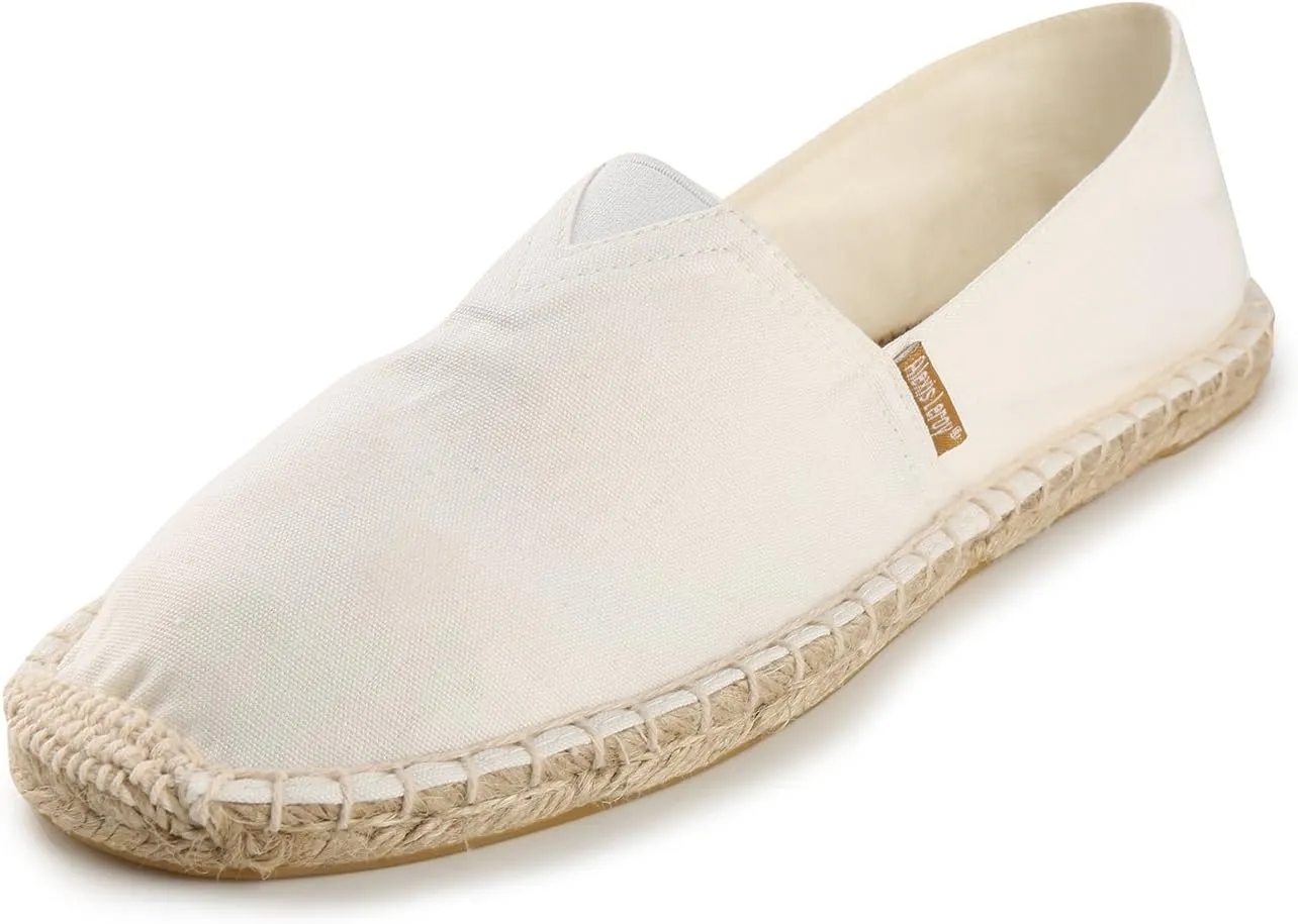 Alexis Leroy Men's Fashion Casual Canvas Slip on Flat Espadrilles