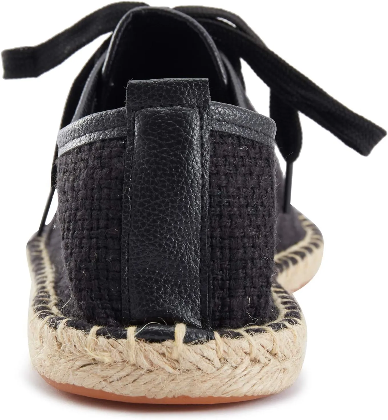 Alexis Leroy Men's Lace Up Canvas Flat Espadrilles