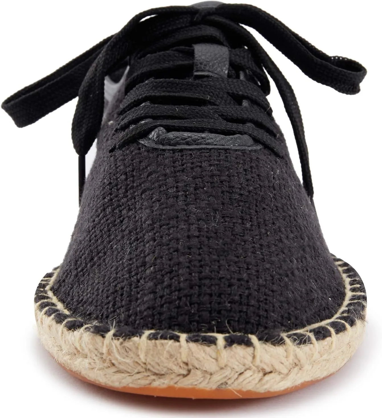Alexis Leroy Men's Lace Up Canvas Flat Espadrilles