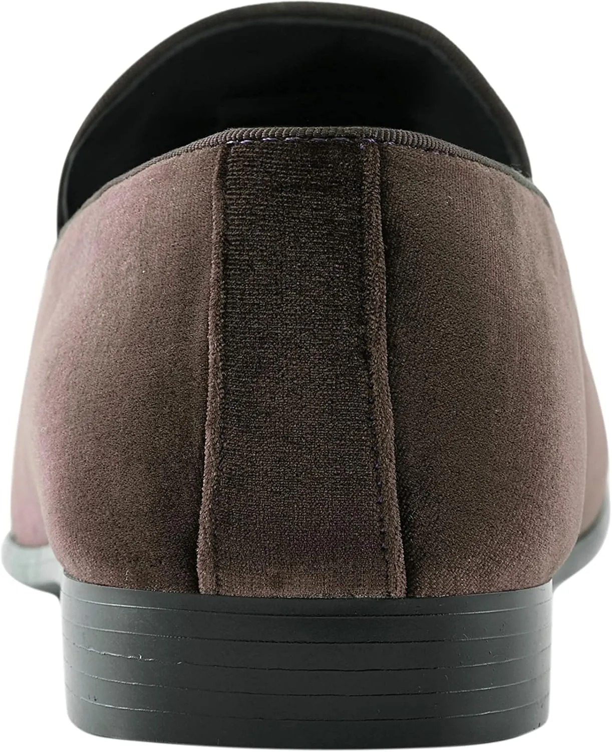 Amali Aller, Mens Casual Shoes - Loafers Men Slip on Shoes - Man Made Velvet Men's Slippers with Metal and Knitted Buckle - Mens Tuxedo Shoes