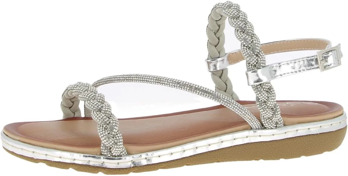 Andrea Conti Women's Classic Sandal