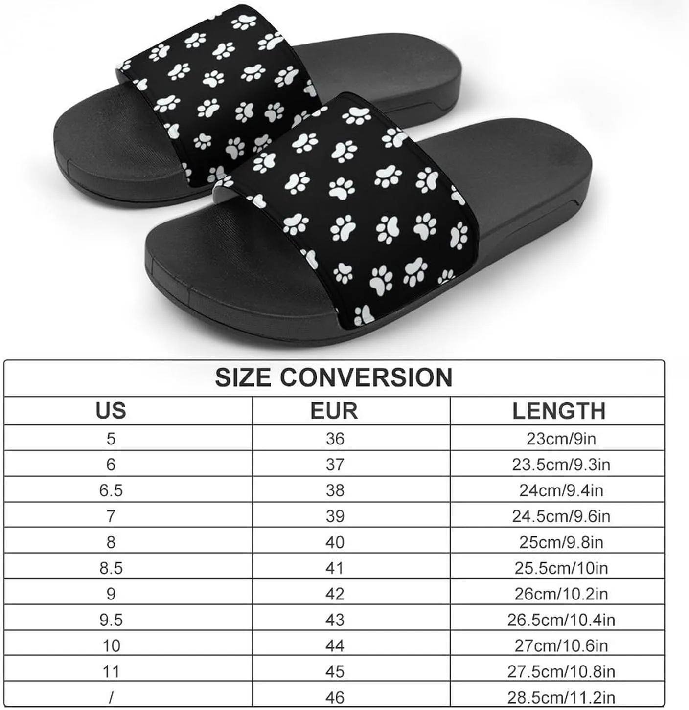 Animal Paws Dog Cat Slides Men Home Sandal Women Non Slip Bathroom Open Toe Shoe Casual Footwear Flat Slide Sandals