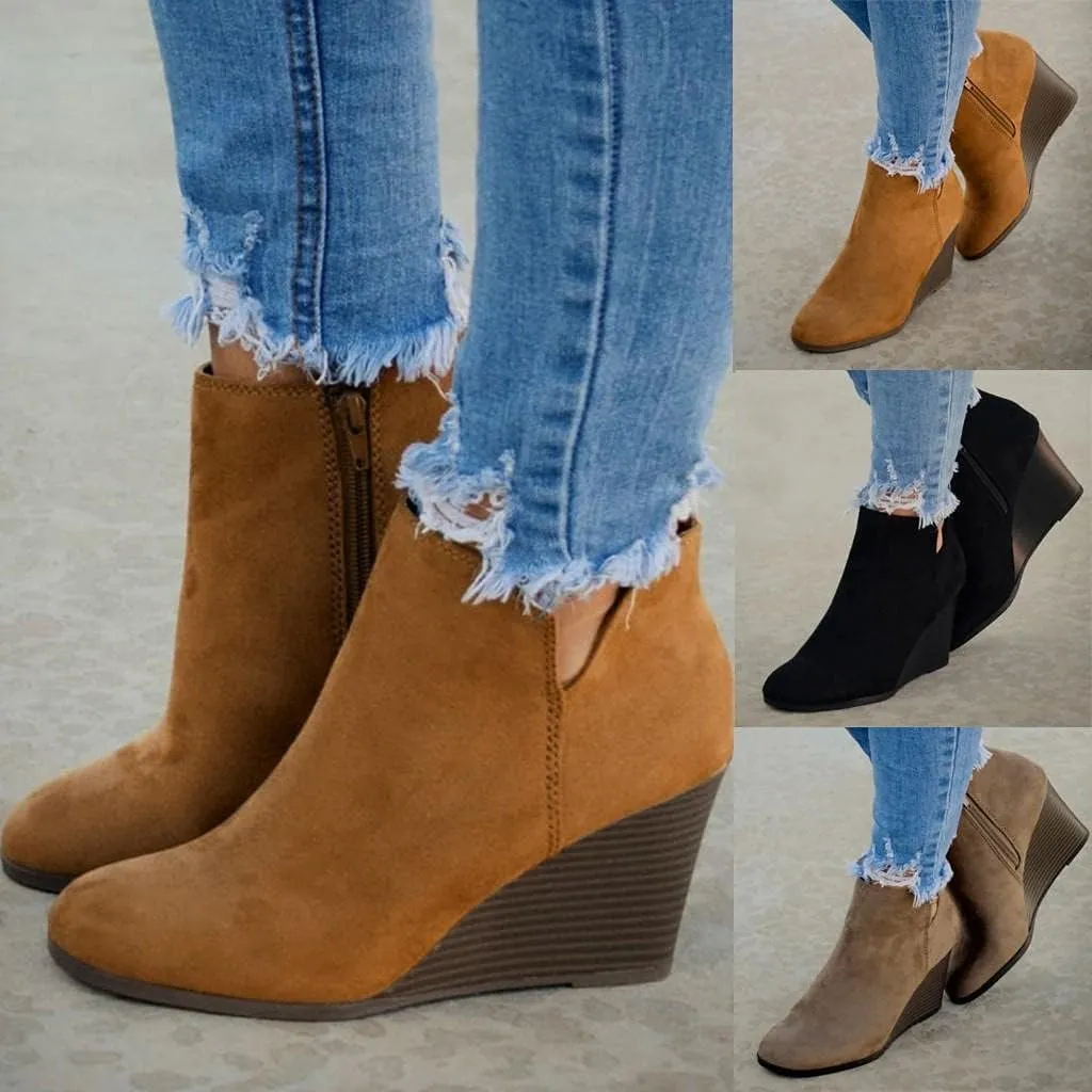 Ankle Boots for Women Low Heel,Summer Caged Gladiator Block Heel Strappy Dress Dressy Sandals Shoes for Women