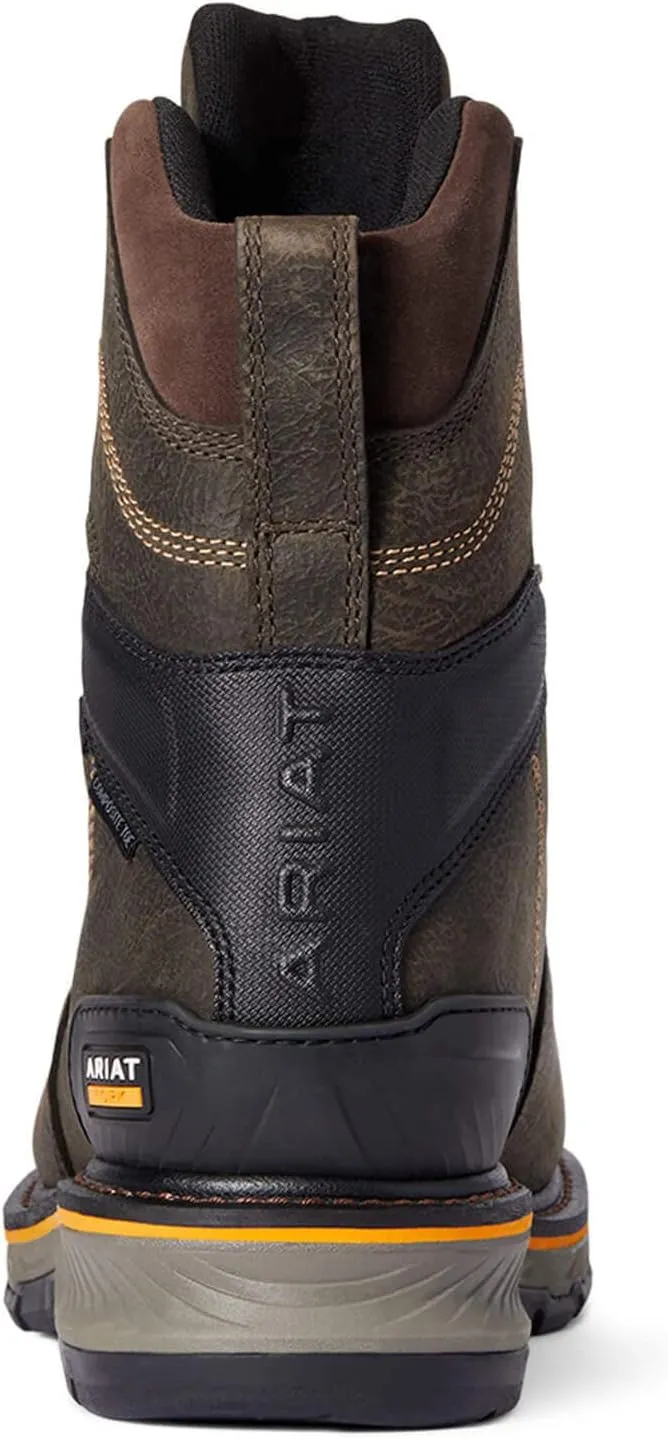 Ariat Men's Stump Jumper 8" Csa Glacier Grip Waterproof 600g Composite Toe Work Boot