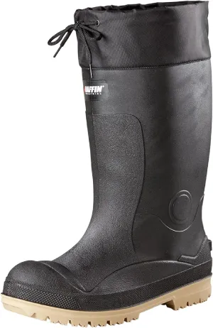 Baffin Unisex TITAN Industrial Waterproof Protective Steel Safety Toe & Plate Slip-On Boots with Removable Inner Boot System