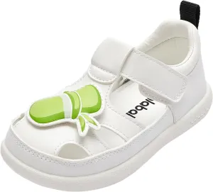 Balabala Toddler Walking Shoes Boys Girls Sandal Summer Non-slip Lightweight Closed Toe First Walker Fisherman