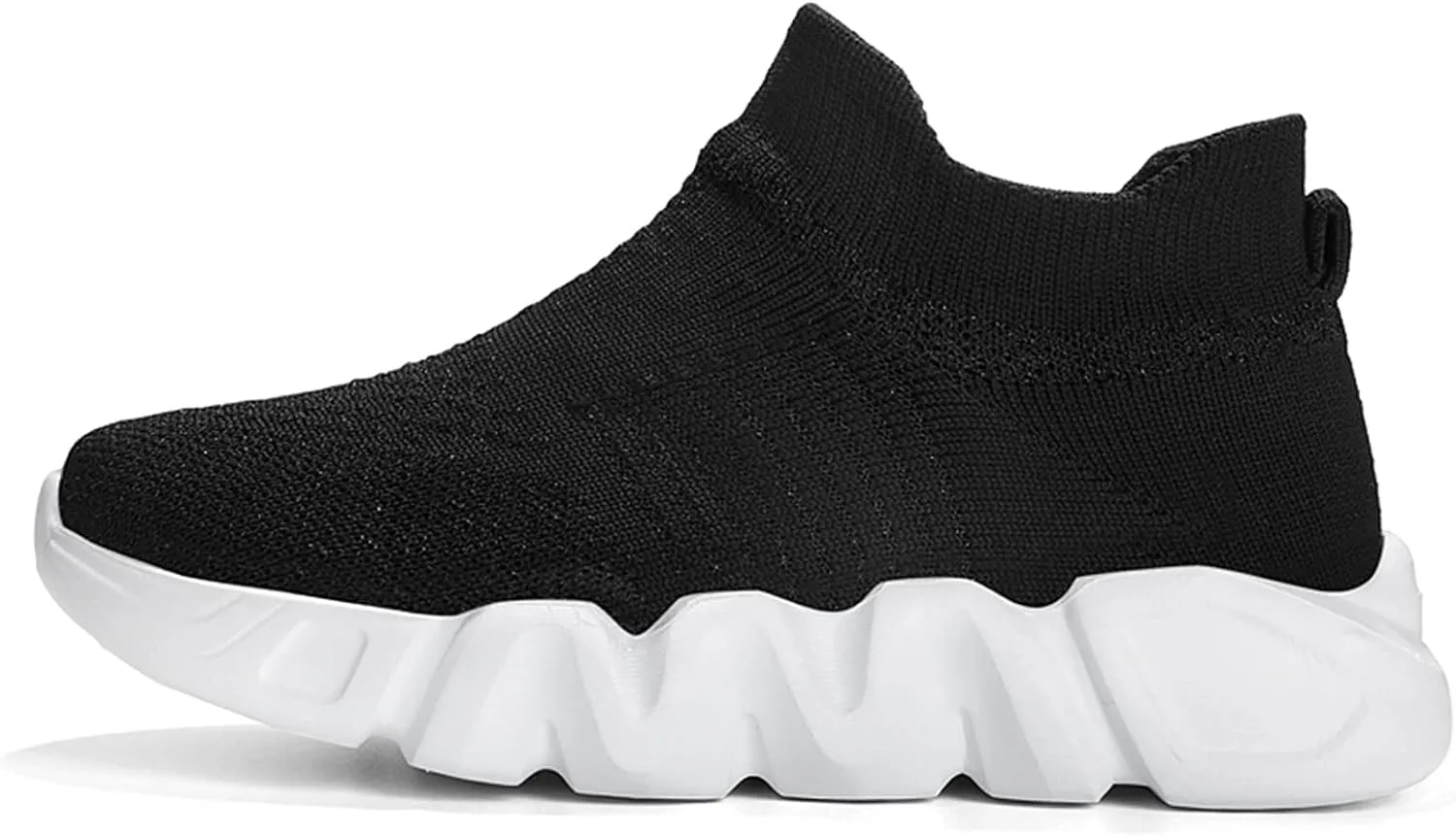 BAXINIER Boys Girls Sneakers Lightweight Kids Athletic Slip-on Tennis Running Walking Shoes