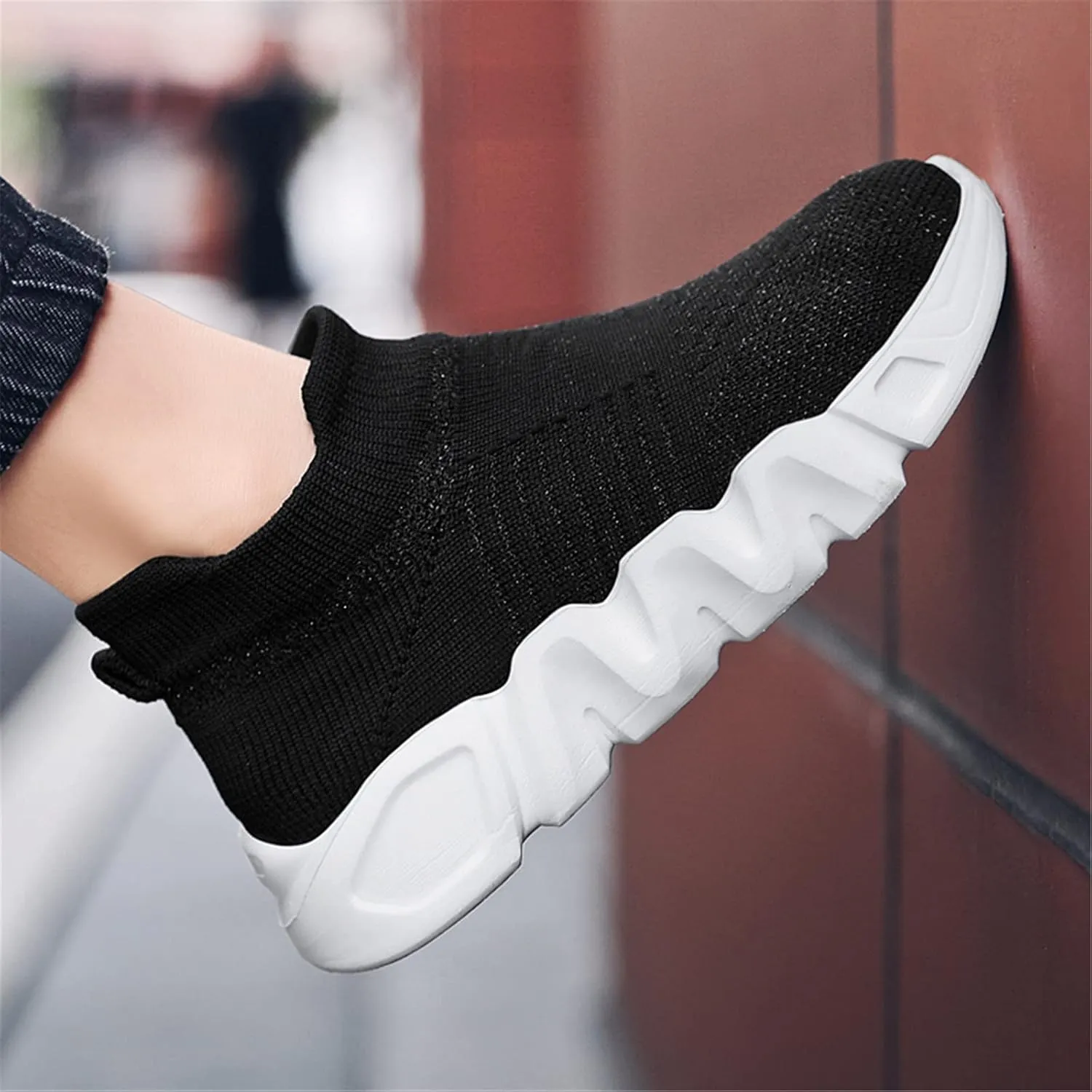 BAXINIER Boys Girls Sneakers Lightweight Kids Athletic Slip-on Tennis Running Walking Shoes