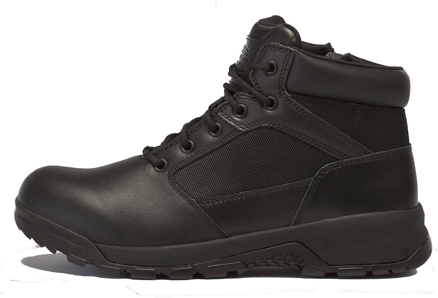Belleville Spear Point BV915Z 5” Lightweight Black Tactical Boots for Men with Zipper - Designed for Police, EMS, and Security Personnel with Zone Traction Rubber Outsole
