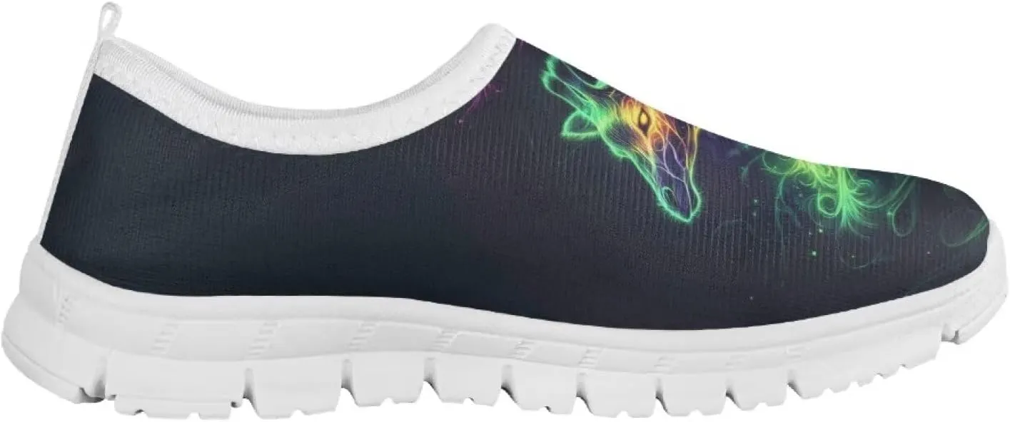 Boys Running Slip On Shoes Breathable Kids School Athletic Shoes for Travel