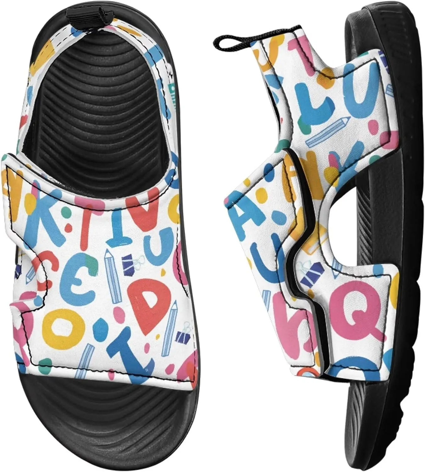 Boys Sandals Open Toe Toddler Sandals Boys Adjustable Little Big Kids