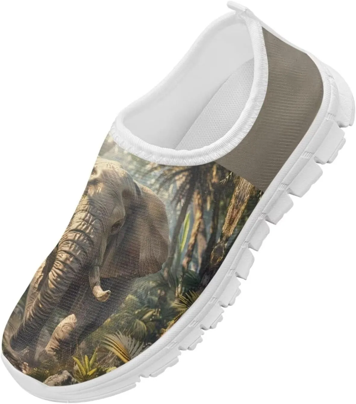 Boys Tennis Shoes Breathable Kid Slip On Sneakers for Outdoor Travel