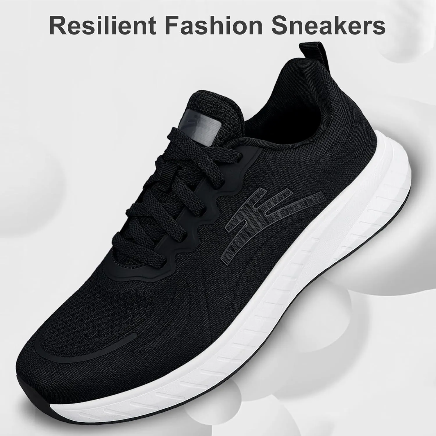 Breathable Running Shoes for Men Anti-Slip Mens Athletic Shoes Lightweight Mens Slip-On Walking Sneakers for Gym Jogging Sports and Workout