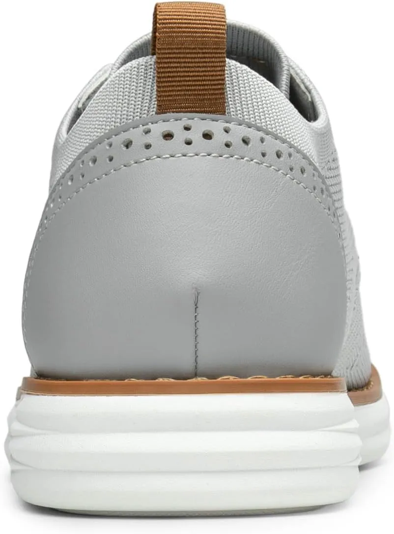 Bruno Marc Men's KnitFlex SmartCraft Mesh Oxfords Sneakers Casual Dress Lace-Up Lightweight Walking Shoes