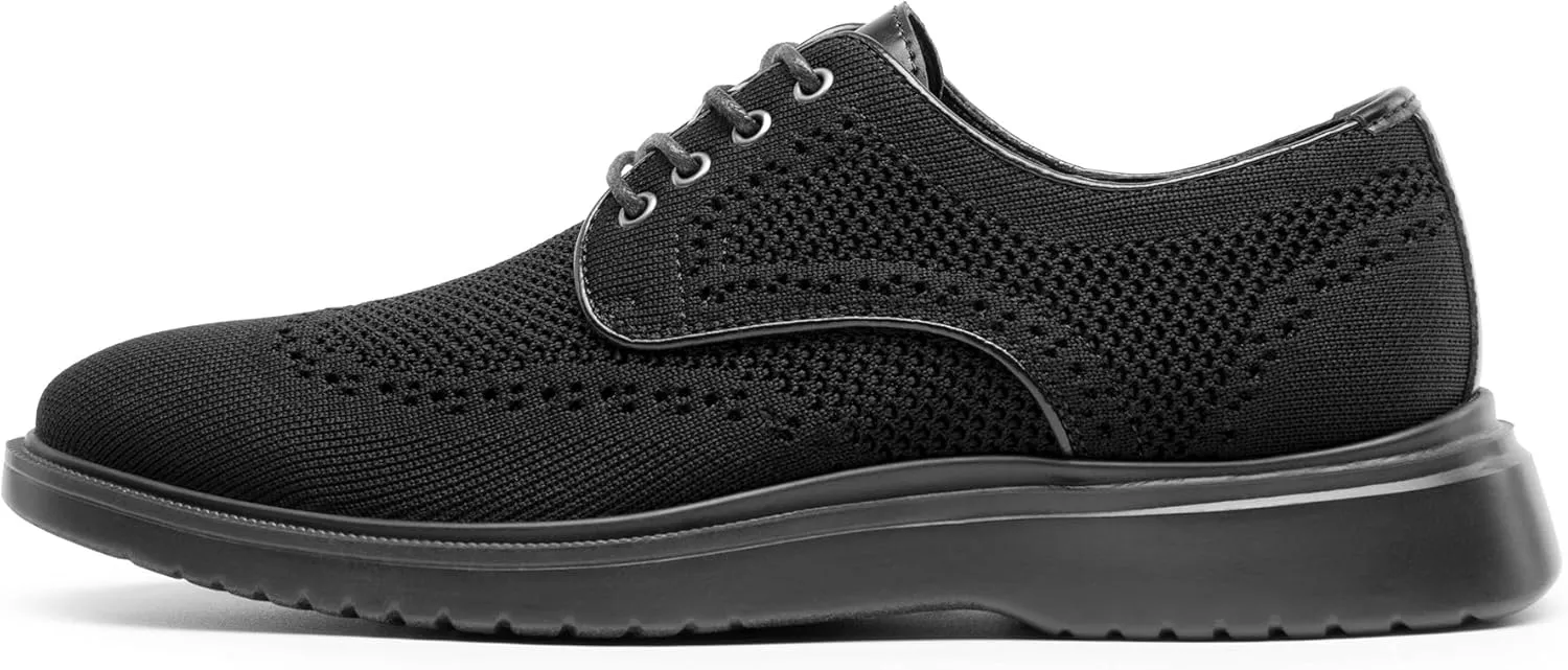 Bruno Marc Men's MaxFlex Dress Breathable Lace-Up Comfortable Fashion Oxfords Casual Shoes