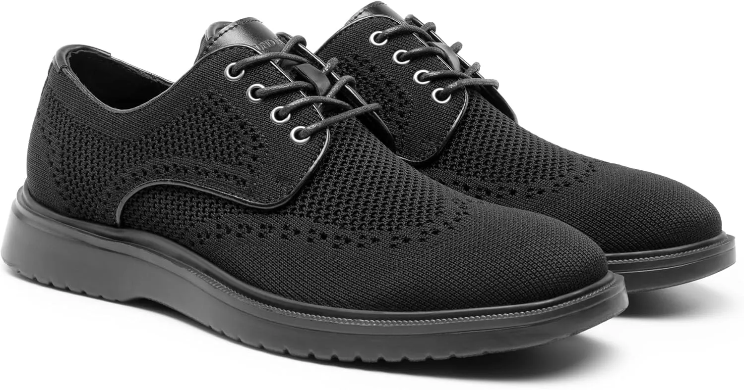 Bruno Marc Men's MaxFlex Dress Breathable Lace-Up Comfortable Fashion Oxfords Casual Shoes