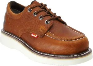 CACTUS Men’s 422M 411M Soft Toe Moc Toe 4” Construction Roofing Work Boots Leather PU Sole Comfortable Botas de Trabajo