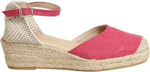 Canvas Wedge Women's Sandals with 2 Inch Heel and Breathable Cotton Canvas Upper and 100% Natural Jute Midsole for All Casual Occasions