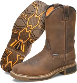 Carolina Anchor 10" Soft Toe Waterproof Men's Work Boot - Durable, Comfortable, Slip-Resistant, All-Weather Footwear