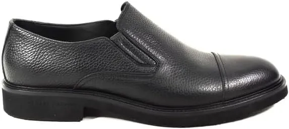 Casadei Men's Black Soft Leather Comfort Extra Light Loafers