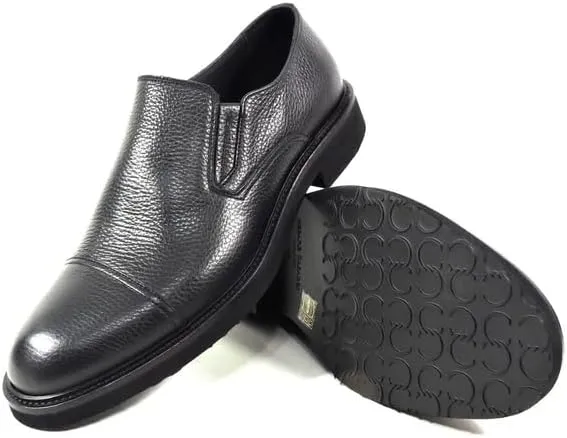 Casadei Men's Black Soft Leather Comfort Extra Light Loafers