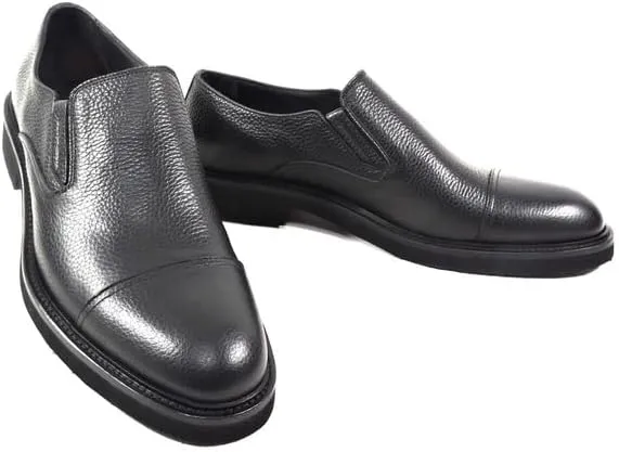 Casadei Men's Black Soft Leather Comfort Extra Light Loafers