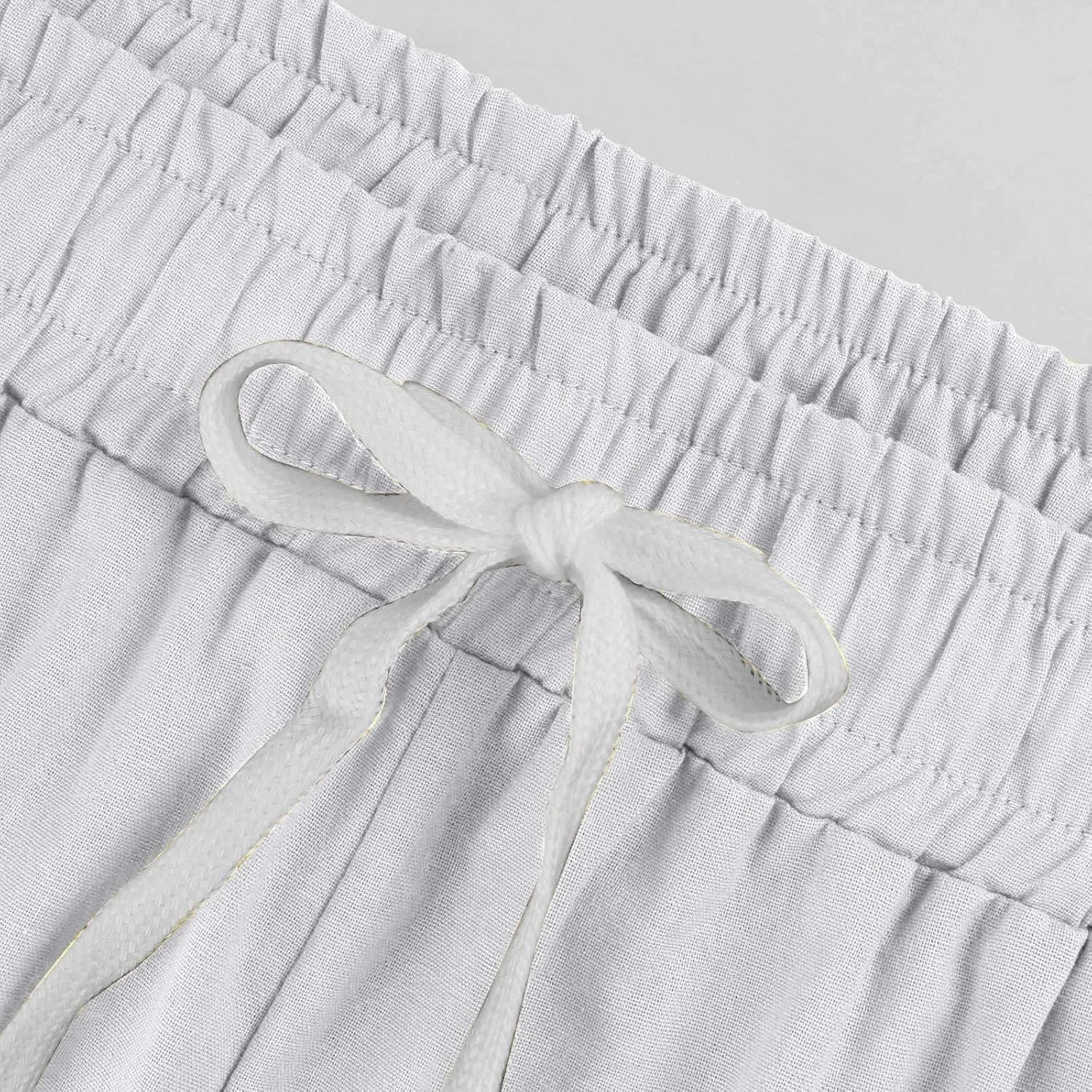Casual Pants for Women Baggy Long Sleeve Pajama Home Suit Can Be Worn Outside Crop Linen for Women
