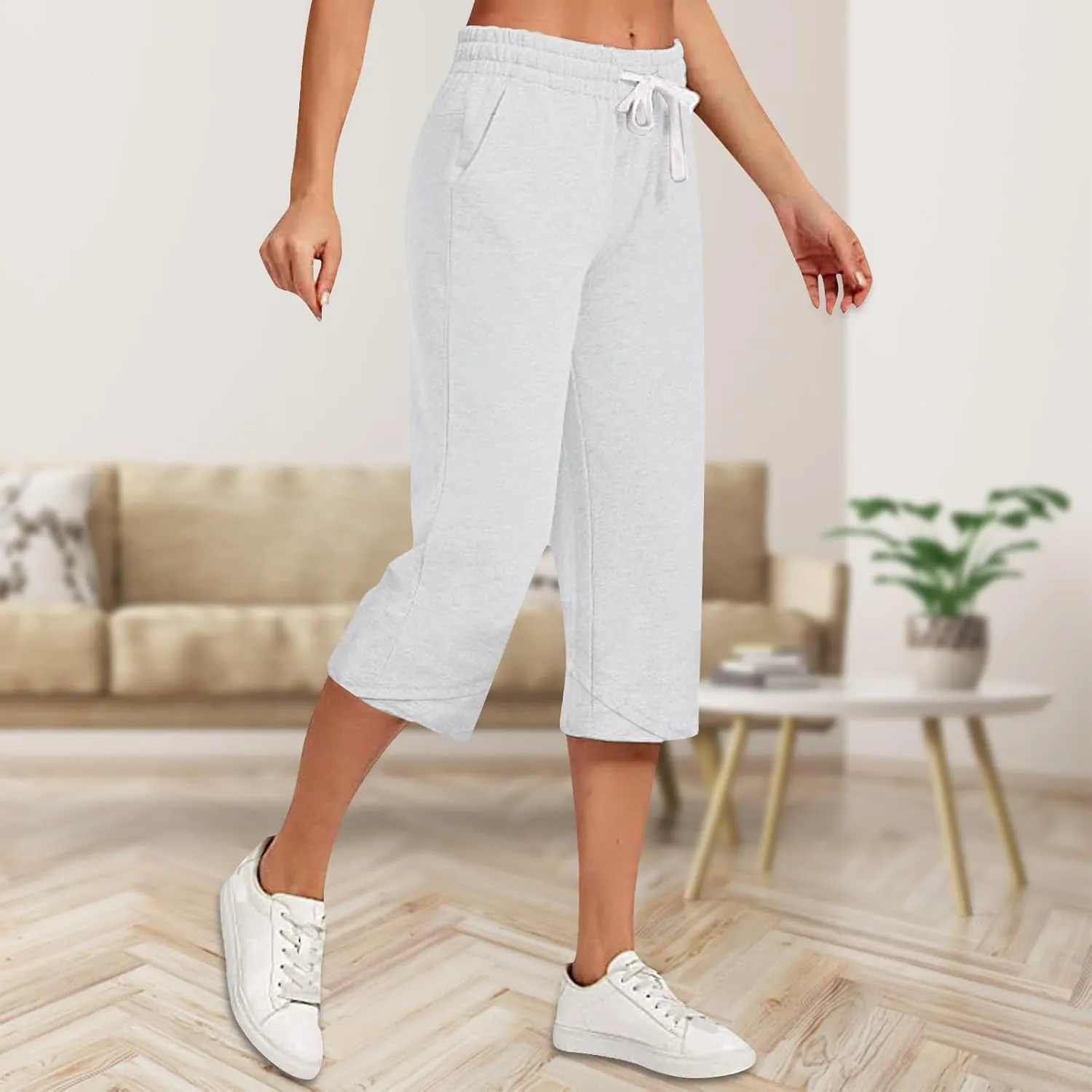 Casual Pants for Women Baggy Long Sleeve Pajama Home Suit Can Be Worn Outside Crop Linen for Women