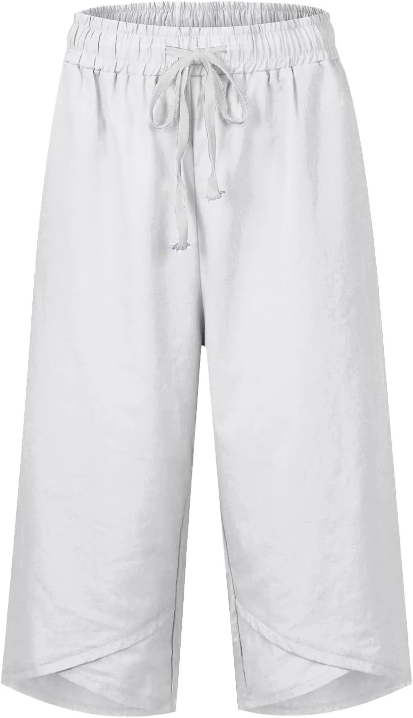Casual Pants for Women Baggy Long Sleeve Pajama Home Suit Can Be Worn Outside Crop Linen for Women