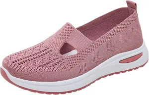 Christmas Deals of Today Prime Women's Woven Orthopedic Breathable Soft Shoes Women Casual Shoes Casual Sneakers for Women Mens Basketball Shoes Barefoot Running Shoe White Loafers