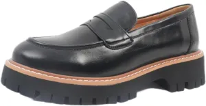 Chunky Loafers Women Platform Loafers for Women Chunky Heel Lug Sole Loafers for Women Slip ons Round Toe