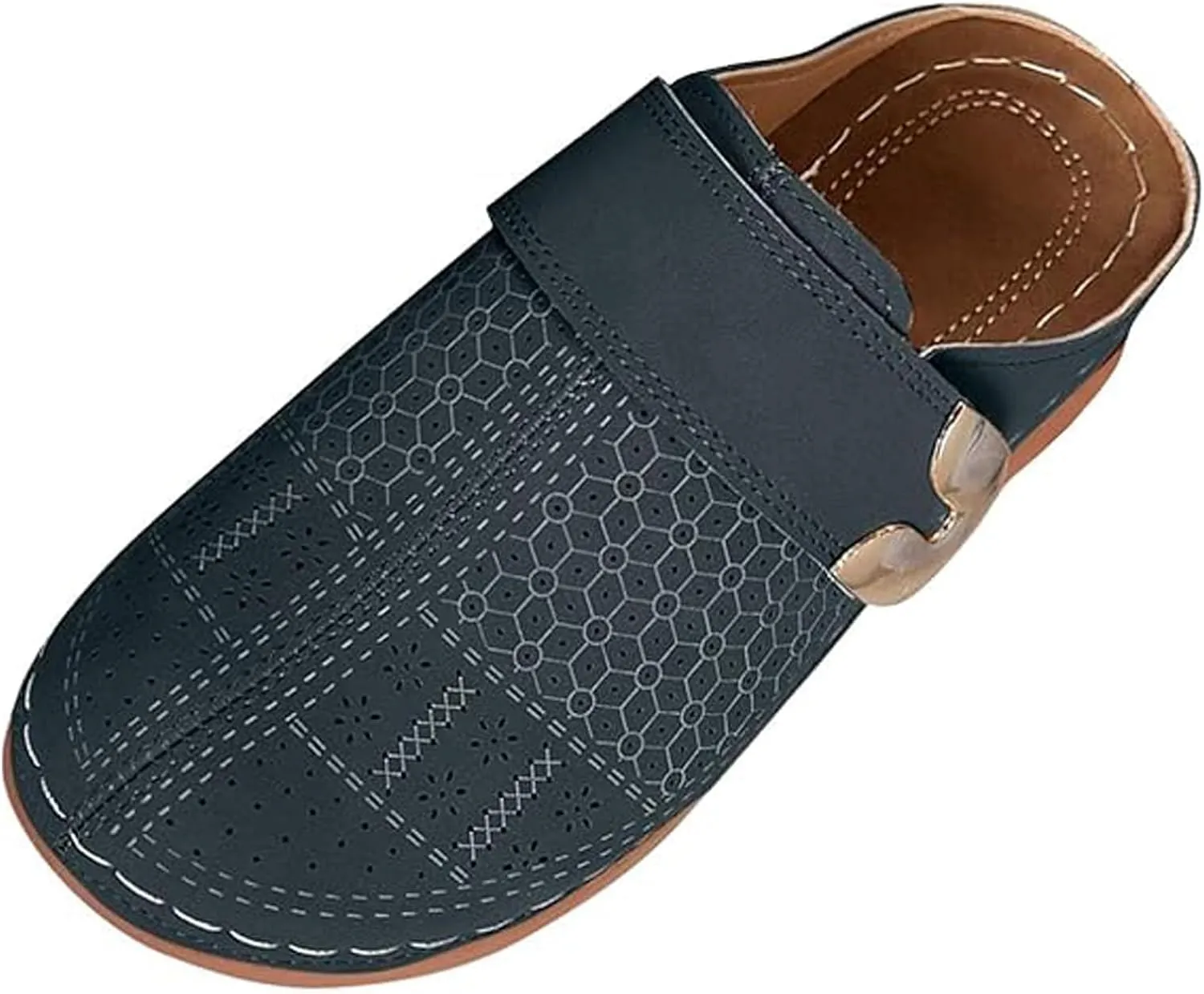 Clogs for Women Slip on Mules Shoes Walking Comfortable Non Slip Closed Toe Sandals Health Arch Support Shoes Dressy Mule Summer Casual Sandals Beach Walking Sandal