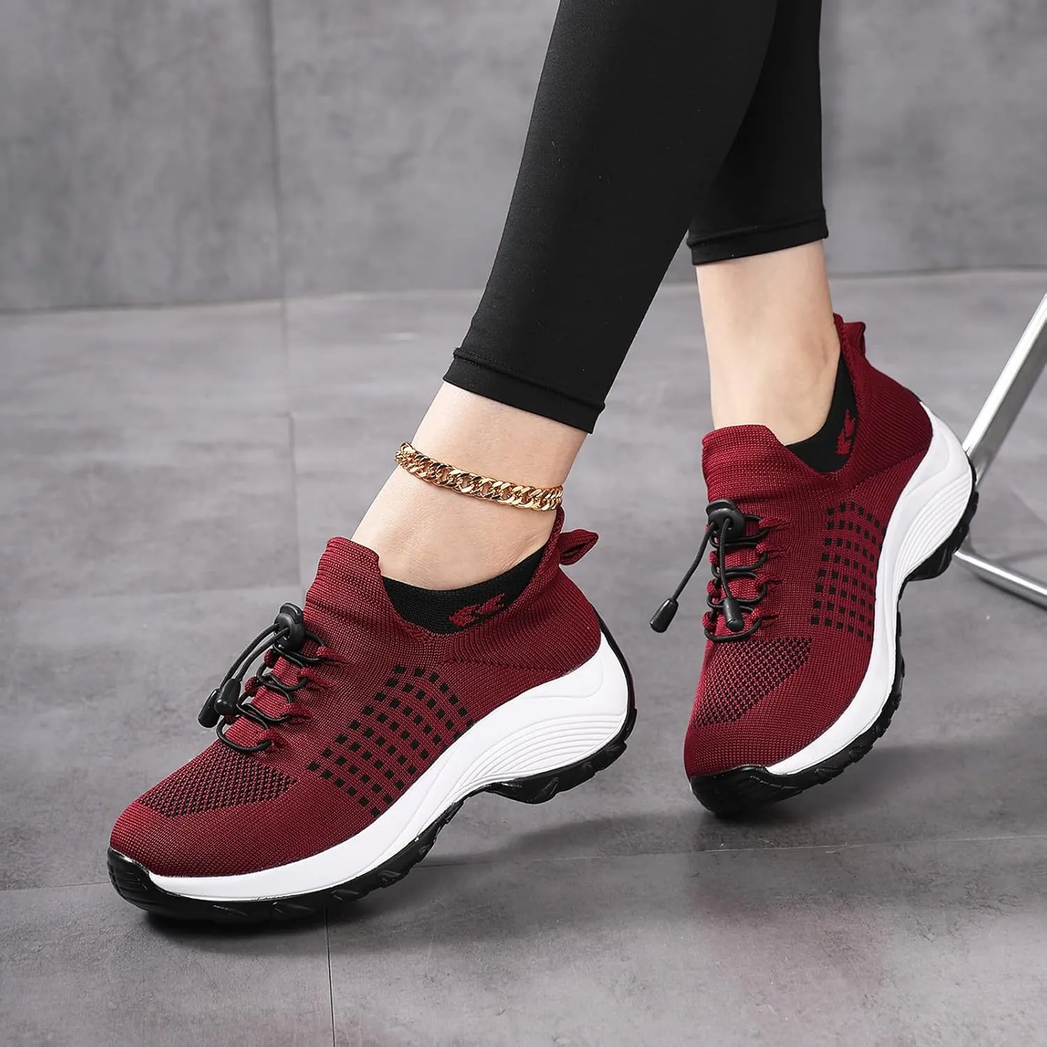 Comfort Wear Orthowear Shoes for Women Orthopedic Shoes Comfortable Walking Sneakers Breathable Non Slip Ortho Stretch Cushion Shoe Lightweight Casual Footwear Water Resistant Mesh Sneakers Outdoor