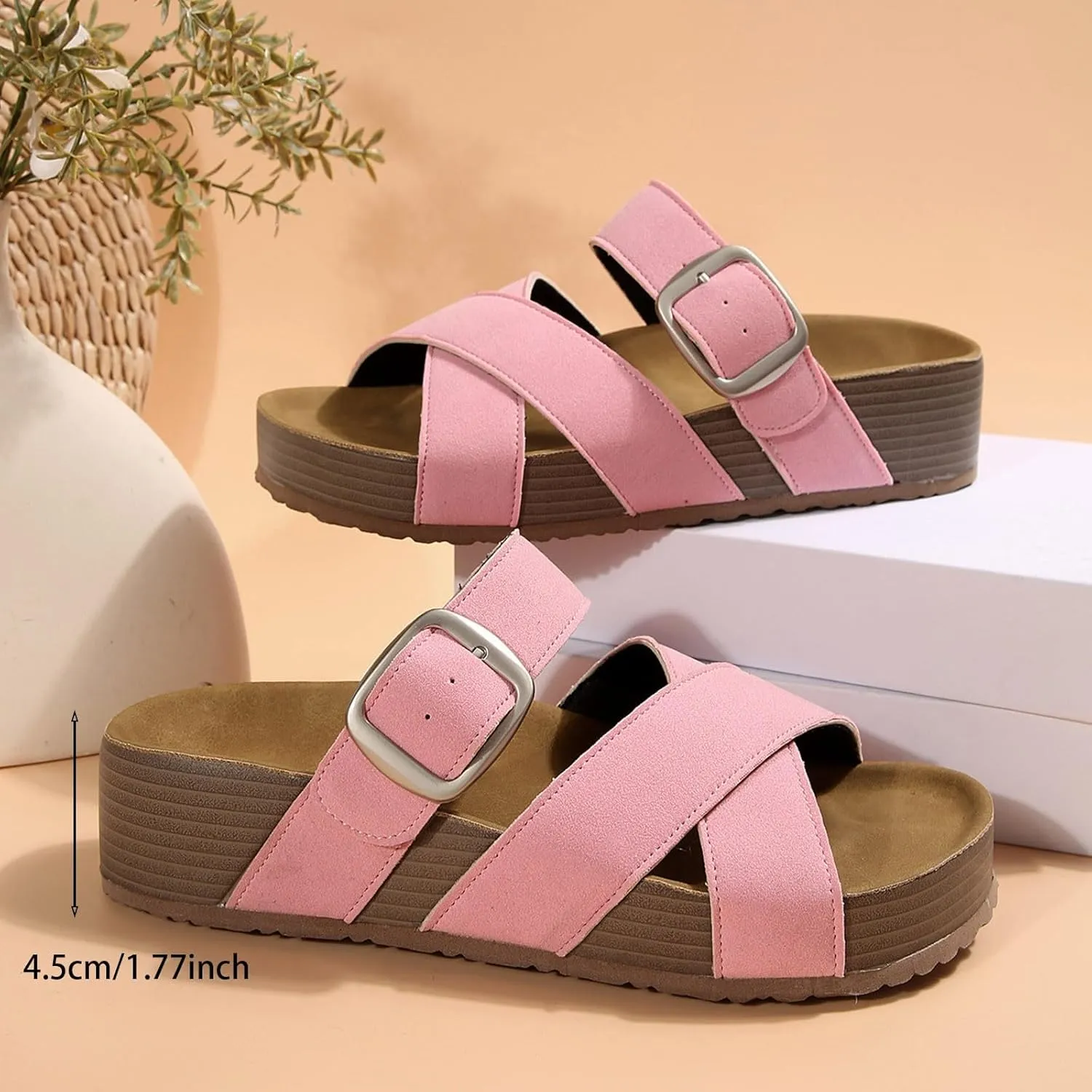 Comfortable Orthopedic Sandals Thick Soled Hollow Ladies Slippers Fashion Casual Fish Mouth Soft Bottom Beach Sandals