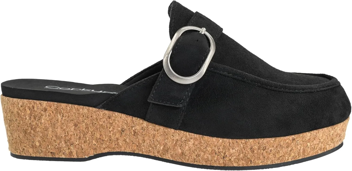 Corkys Footwear Womens All Get Out Clog - Featuring a Slip-in Design, A Functional Buckle, and The Signature Corkys Soft EVA Insoles for All-Day Comfort