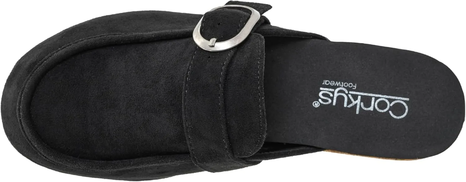 Corkys Footwear Womens All Get Out Clog - Featuring a Slip-in Design, A Functional Buckle, and The Signature Corkys Soft EVA Insoles for All-Day Comfort