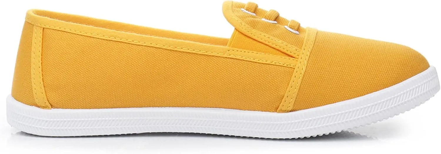 Cull4U Women's Chop-Chop Canvas Slip-On Sneaker
