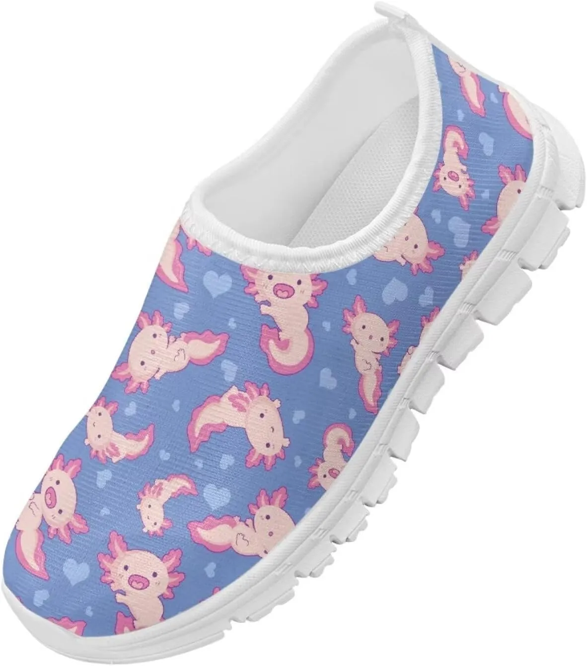 Cute Shoes for Girls Animal Themed Slip On Shoes Kids Wide Sneakers