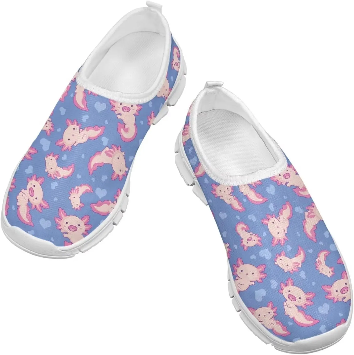 Cute Shoes for Girls Animal Themed Slip On Shoes Kids Wide Sneakers