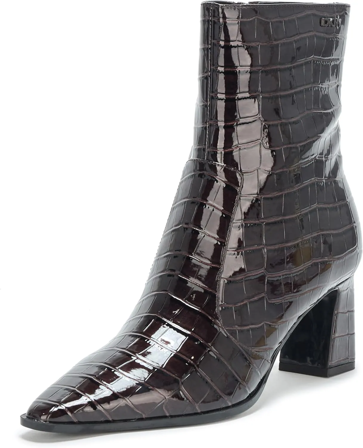DKNY Women's Sunny Evening Slip on Heeled Bootie Fashion Boot