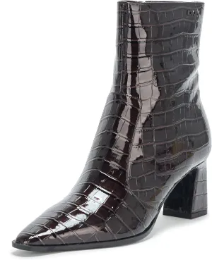 DKNY Women's Sunny Evening Slip on Heeled Bootie Fashion Boot