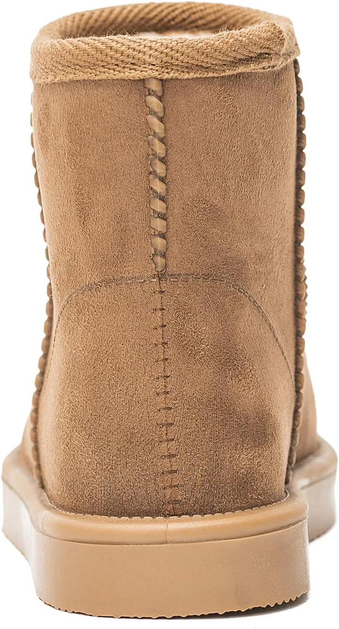 DKSUKO Women's Classic Waterproof Snow Boots Winter Boots