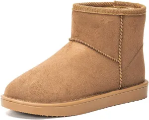 DKSUKO Women's Classic Waterproof Snow Boots Winter Boots
